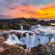 Volcanic Drain Sunset